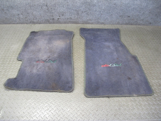 93-97 Honda DEL SOL EH6 Set of 2 Front Left & Right Carpet Floor MAT OEM