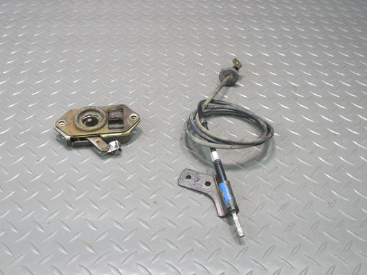 75-78 Datsun S30 280Z Front Hood Lock Latch Open Release Cable Set OEM