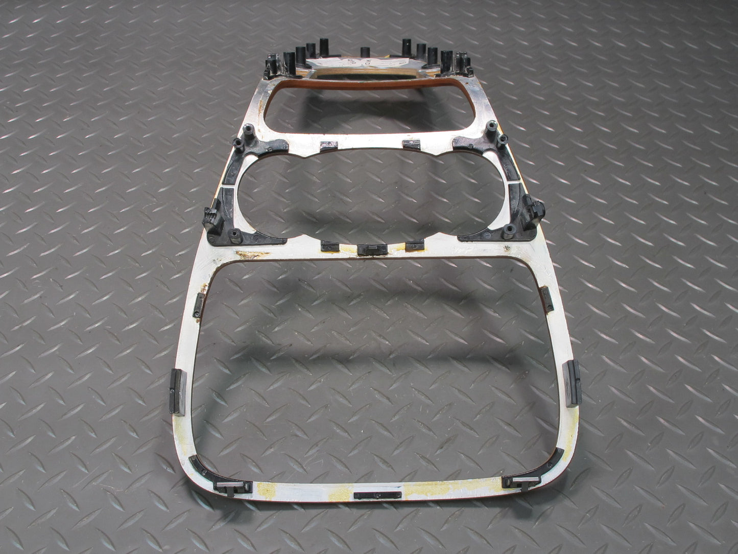 03-04 Mercedes R230 SL600 Dash Center Console Door Wood Trim Bezel Panel Set OEM