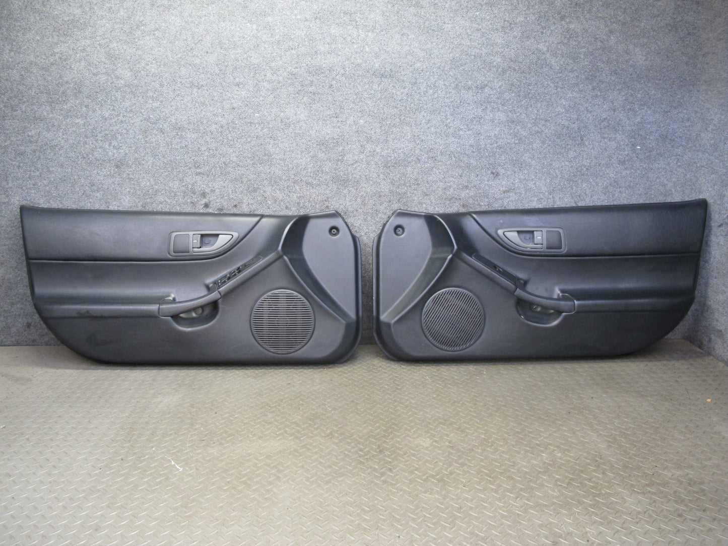 93-97 Honda DEL SOL EH6 Set of 2 Left & Right Door Interior Trim Cover Panel OEM