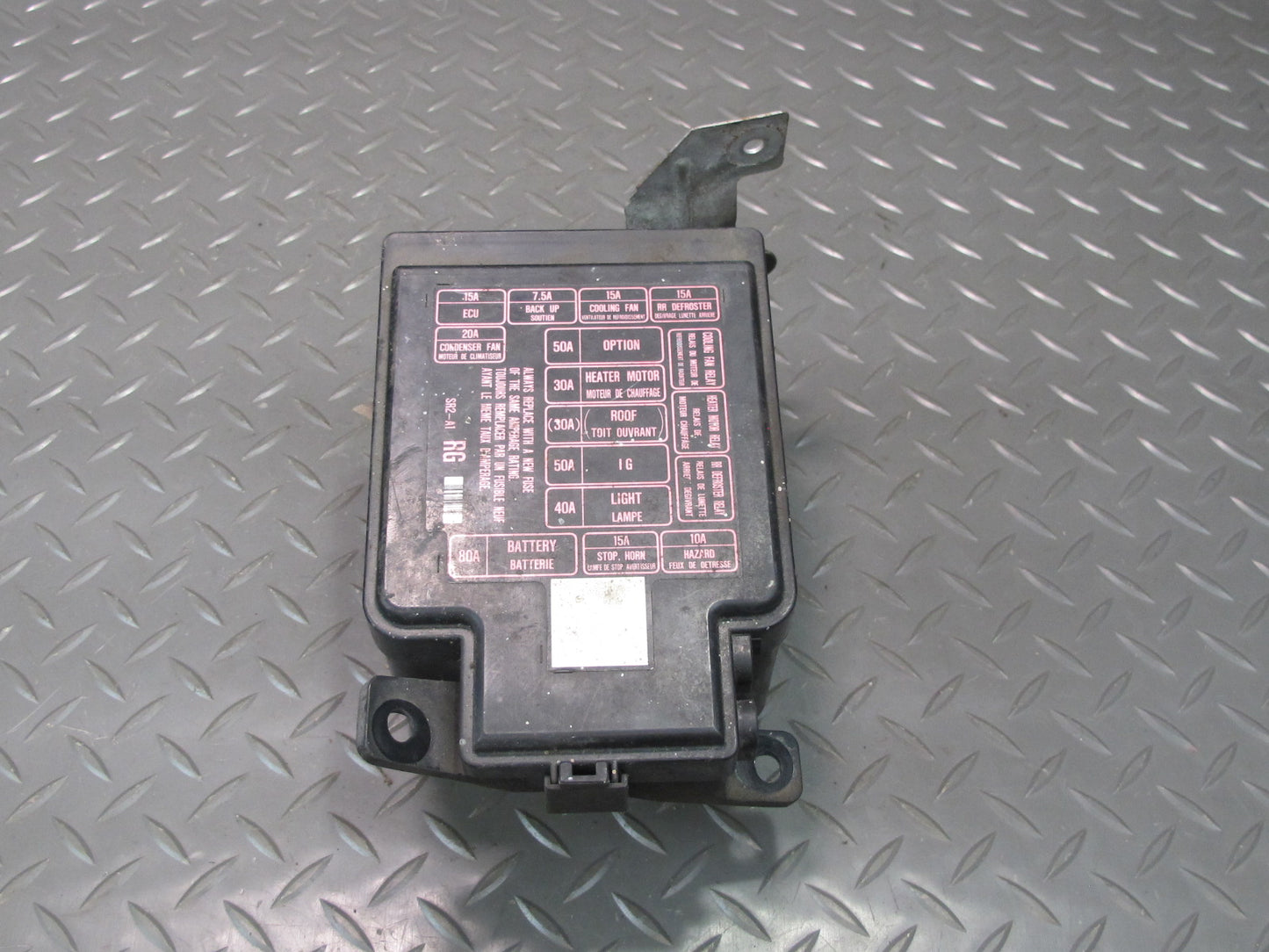 93-97 Honda DEL SOL EH6 Engine Fuse Relay Box Module OEM