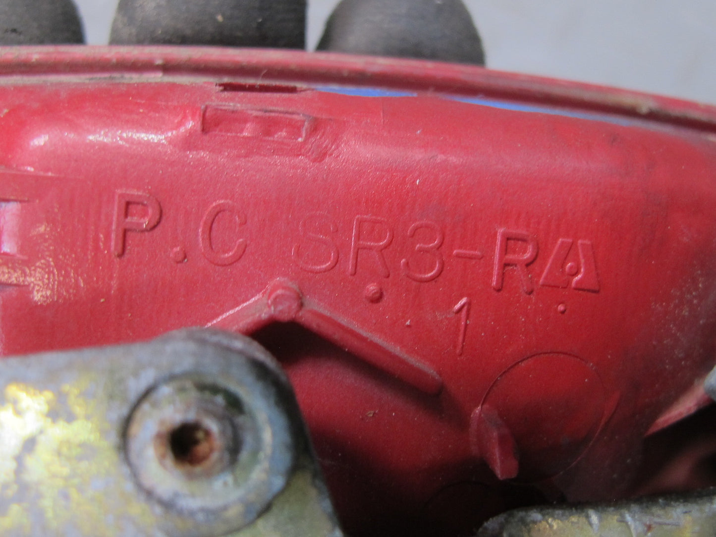 95-97 Honda DEL SOL EH6 Left & Right Door Exterior Handle Set Milano RED OEM