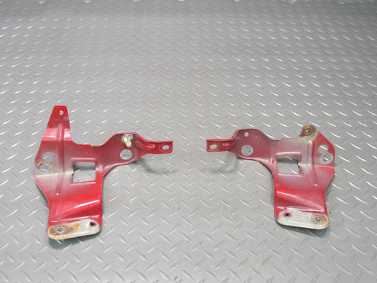 93-97 Honda DEL SOL EH6 Front Left & Right Fender Mount Bracket Set RED OEM