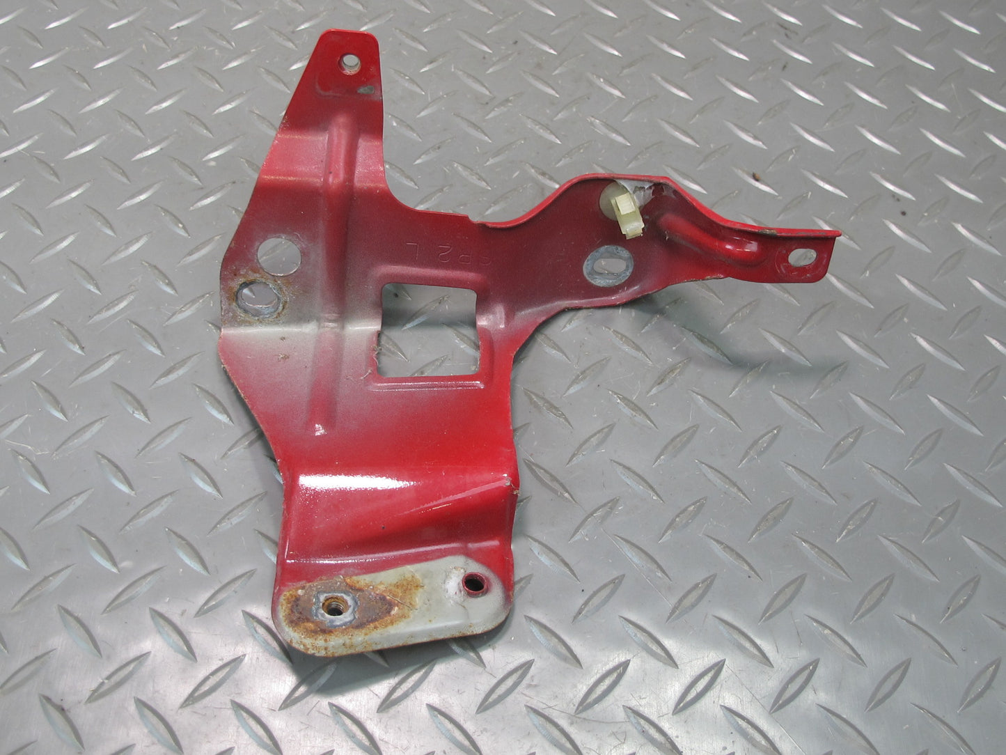 93-97 Honda DEL SOL EH6 Front Left & Right Fender Mount Bracket Set RED OEM