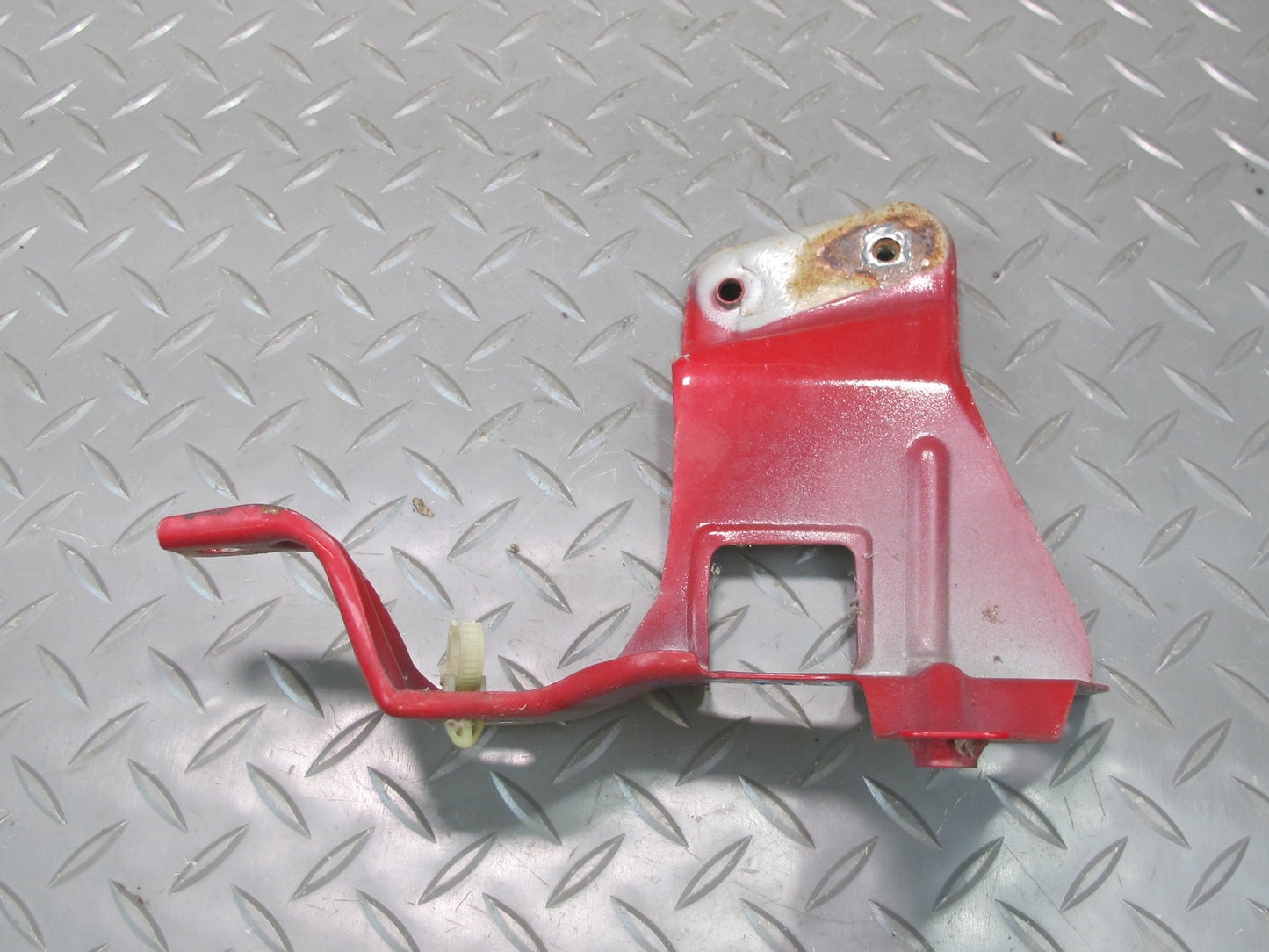 93-97 Honda DEL SOL EH6 Front Left & Right Fender Mount Bracket Set RED OEM