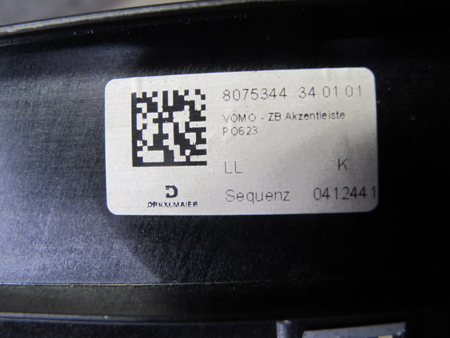 17-21 Porsche Panamera 971 Dash Front Right A/C Air Vent Grille w Trim