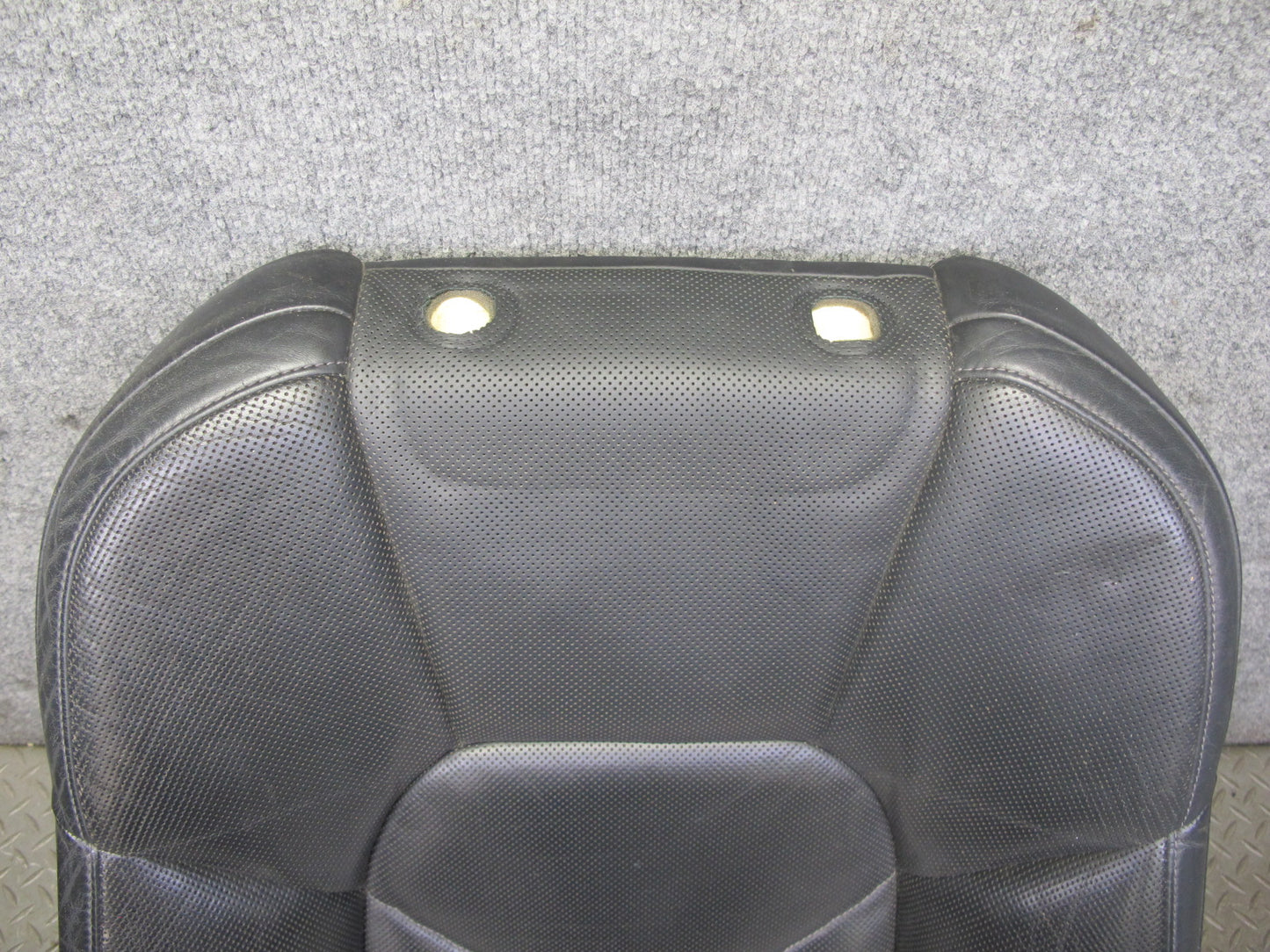 2011-2018 Porsche Cayenne 958 Front Seat Left Side Upper Leather Cushion Black