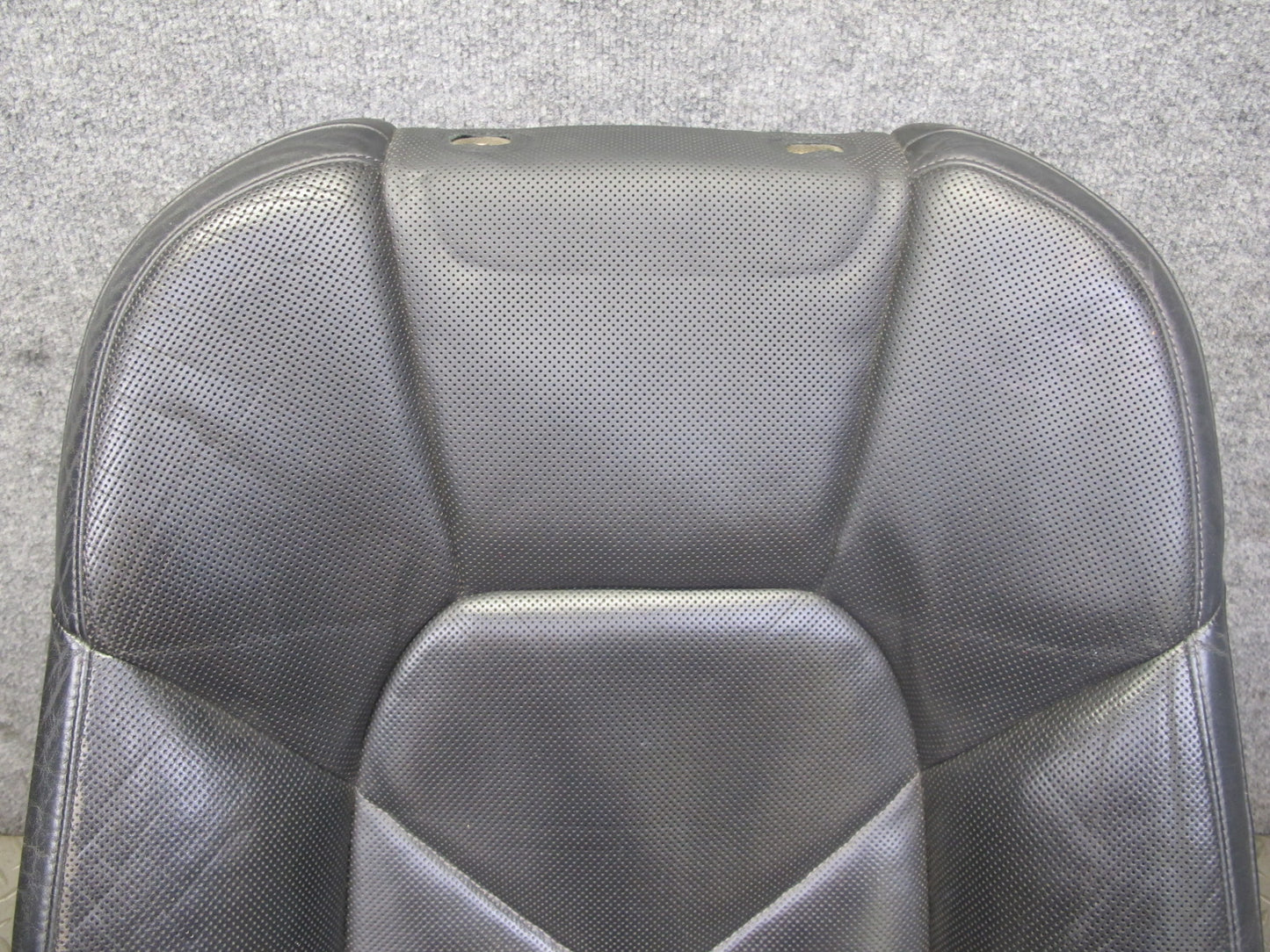 2011-2018 Porsche Cayenne 958 Front Seat Left Side Upper Leather Cushion Black