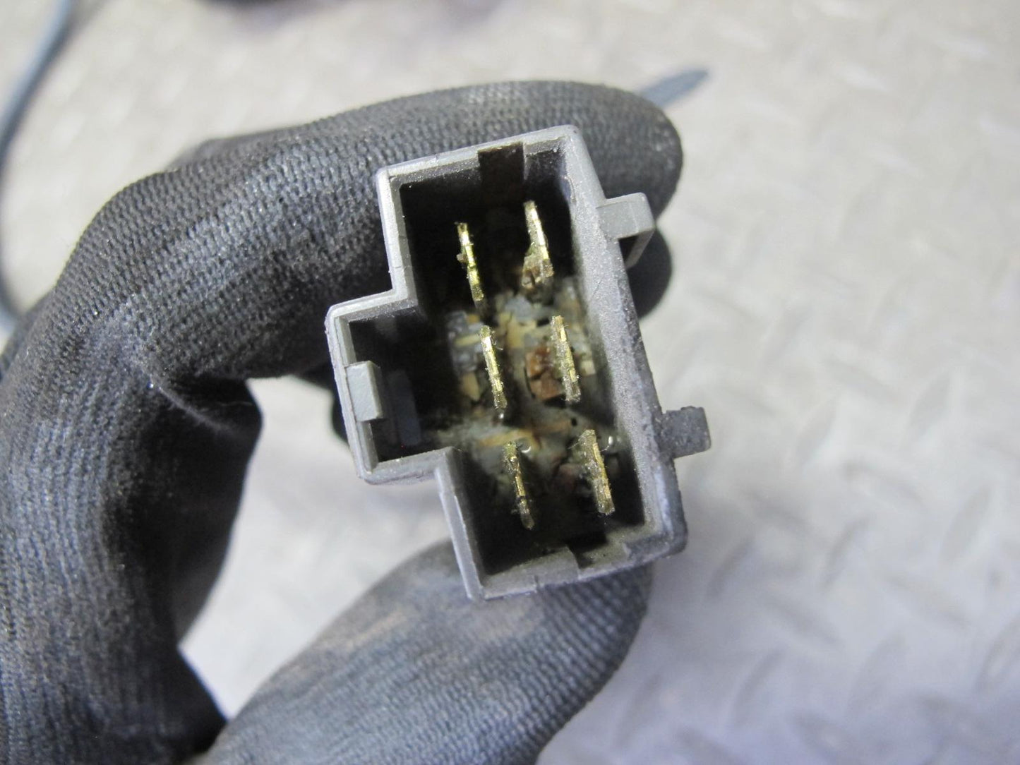 90-96 Nissan Z32 300ZX 2+0 Windshield Wiper Transmission Linkage w Motor OEM