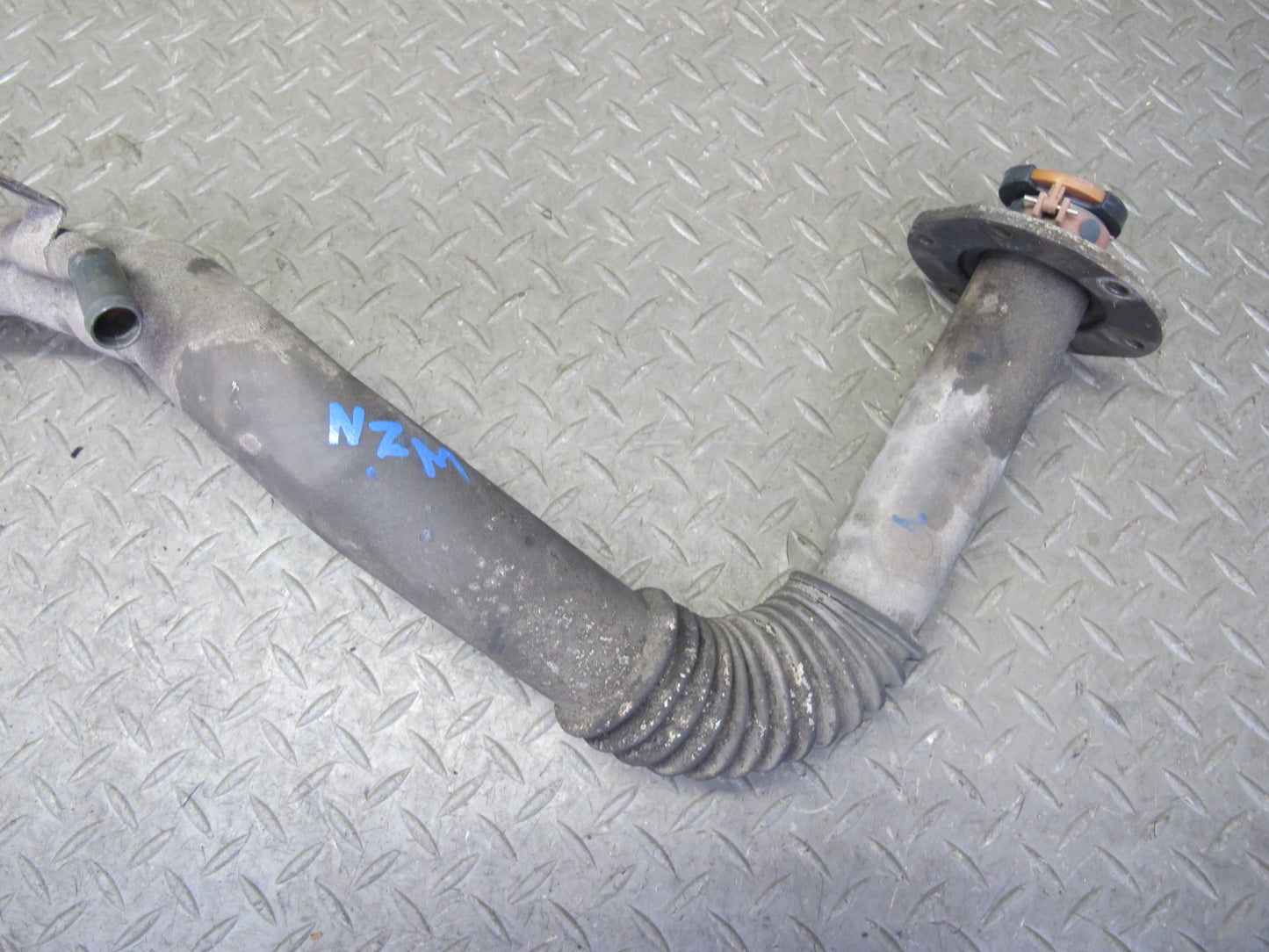 90-96 Nissan Z32 300ZX 2+0 Fuel Tank Filler Neck Pipe w Cap OEM