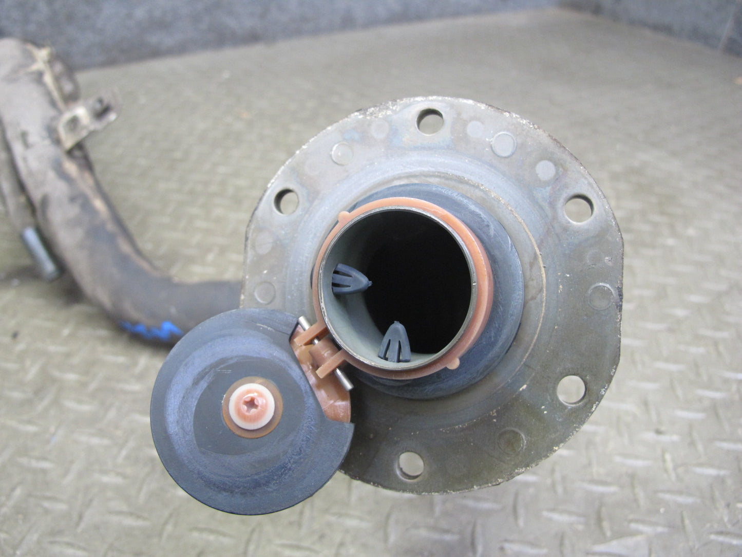 90-96 Nissan Z32 300ZX 2+0 Fuel Tank Filler Neck Pipe w Cap OEM