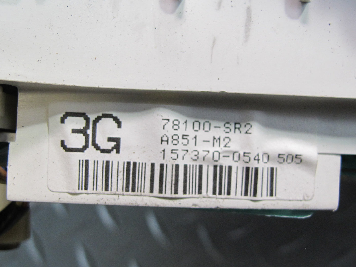 96-97 Honda DEL SOL S EH6 M/T Instrument Cluster Gauge Speedometer 78100-SR2 OEM