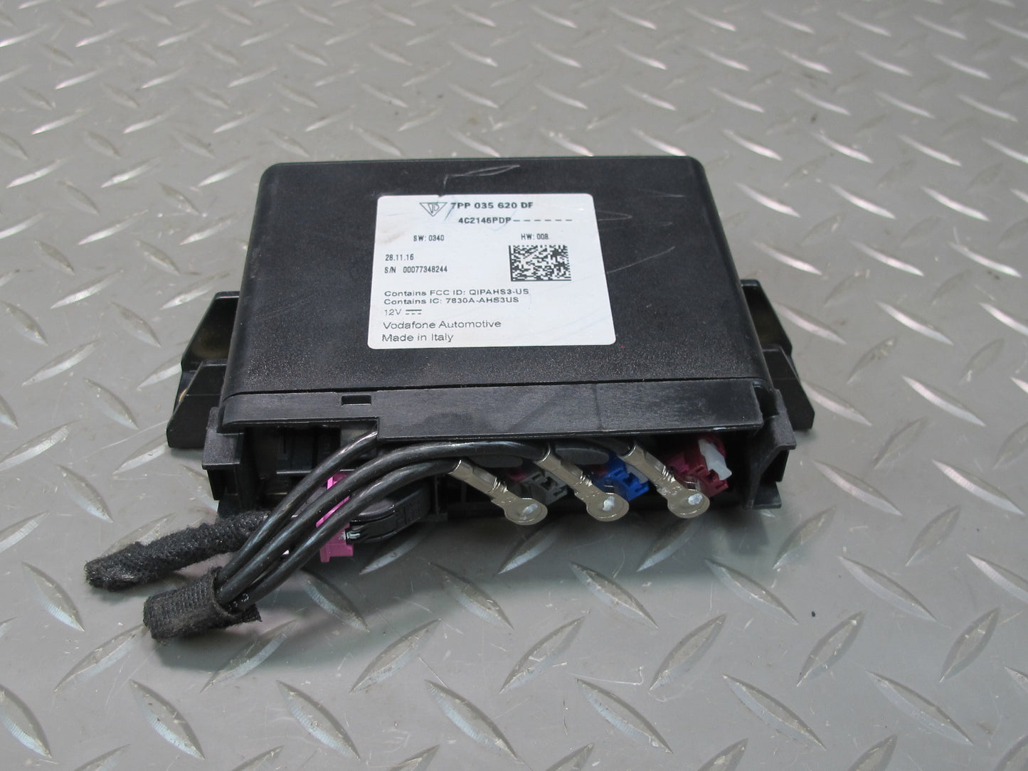 17-18 Porsche Panamera 971 GPS Navigation Control Module 7PP035620DF