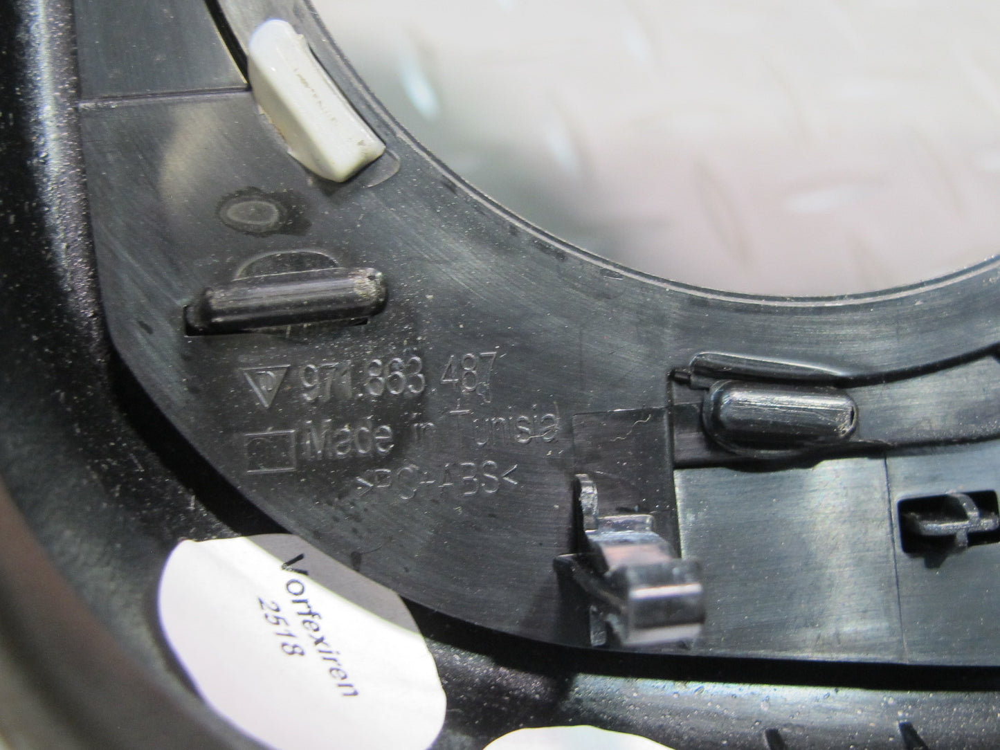 17-23 Porsche Panamera 971 Front Center Console CUP Holder Trim Bezel Panel