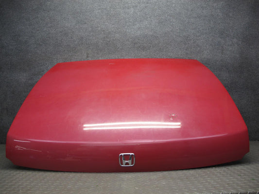 93-97 Honda DEL SOL EH6 Rear Trunk Lid Shell Panel Cover Milano RED OEM