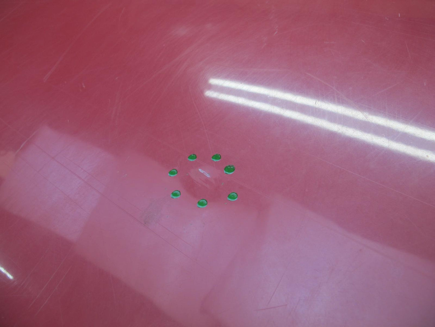 93-97 Honda DEL SOL EH6 Rear Trunk Lid Shell Panel Cover Milano RED OEM