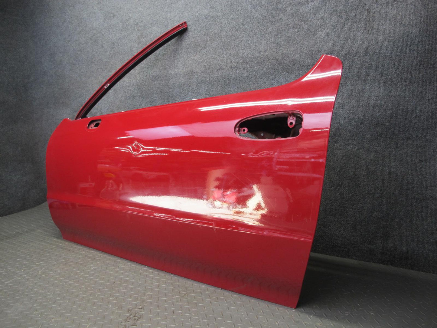 93-97 Honda DEL SOL EH6 Left Driver Door Shell Panel Cover Milano RED OEM