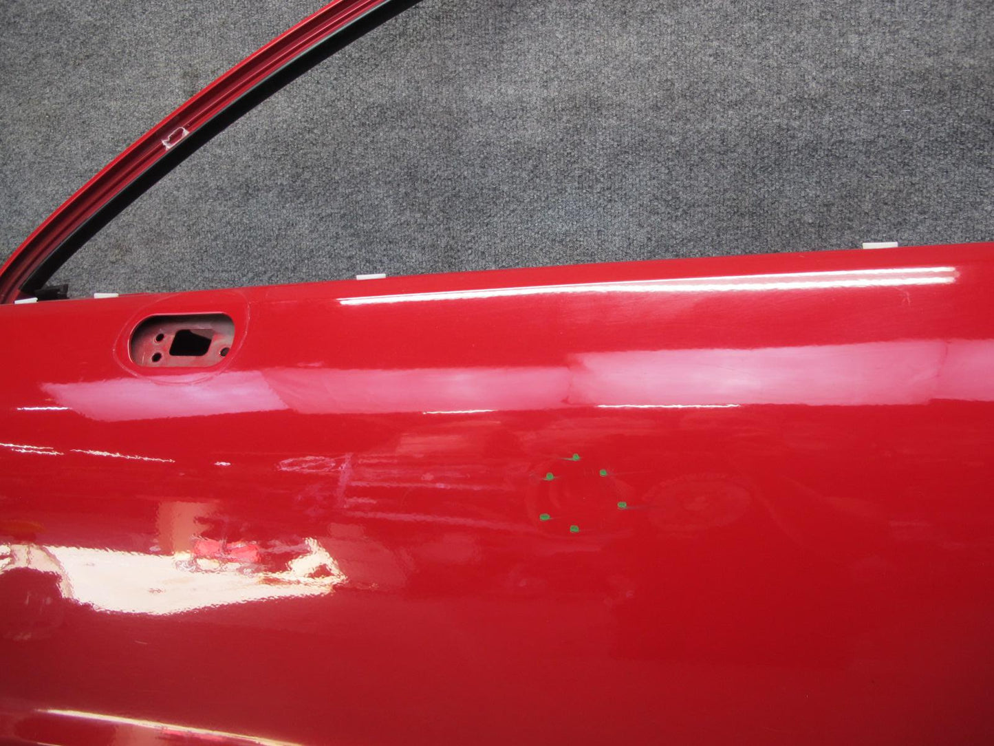 93-97 Honda DEL SOL EH6 Left Driver Door Shell Panel Cover Milano RED OEM