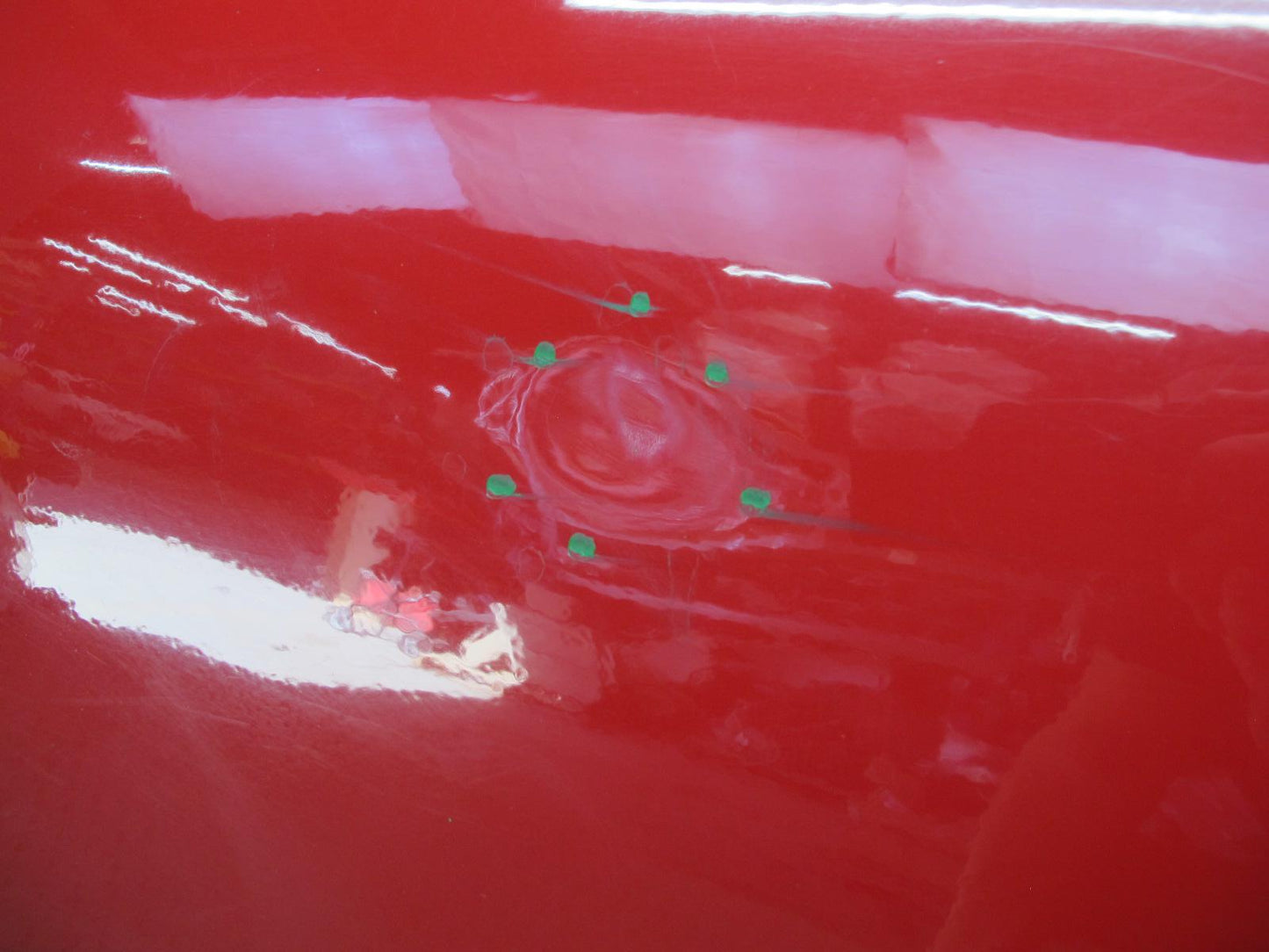 93-97 Honda DEL SOL EH6 Left Driver Door Shell Panel Cover Milano RED OEM