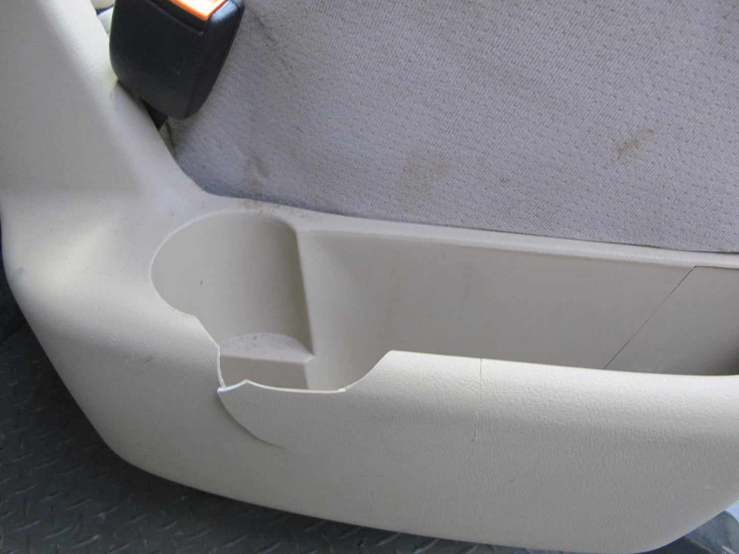 01-03 VW Eurovan T4 Rear 2ND Second ROW Cloth Seat Beige OEM