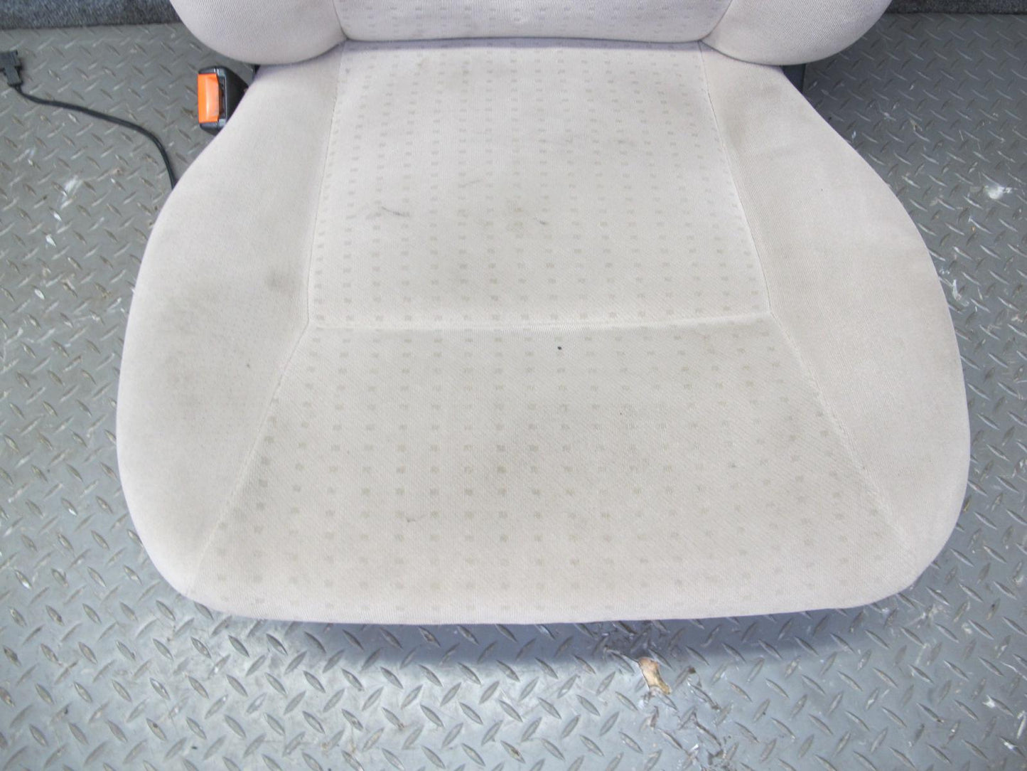 01-03 VW Eurovan T4 Set of 2 Front Left & Right Cloth Seat Beige OEM