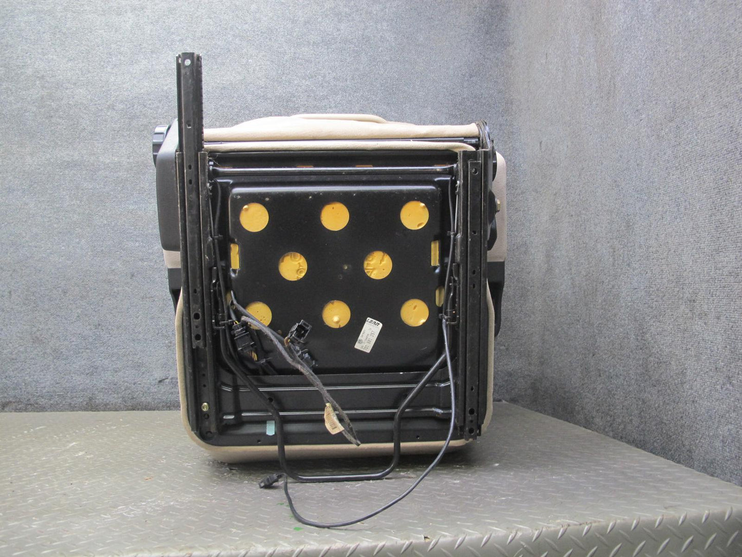 01-03 VW Eurovan T4 Set of 2 Front Left & Right Cloth Seat Beige OEM