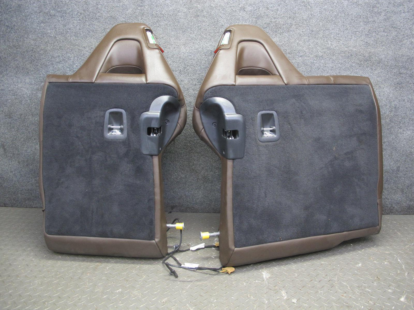 17-23 Porsche Panamera 971 Front & Rear Leather Comfort Seat Set Saddle Brown