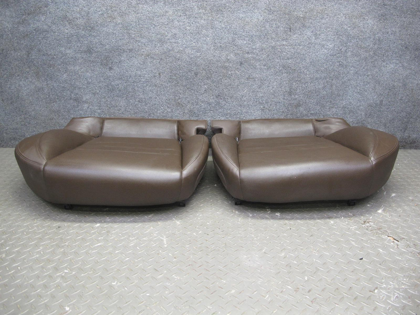 17-23 Porsche Panamera 971 Front & Rear Leather Comfort Seat Set Saddle Brown