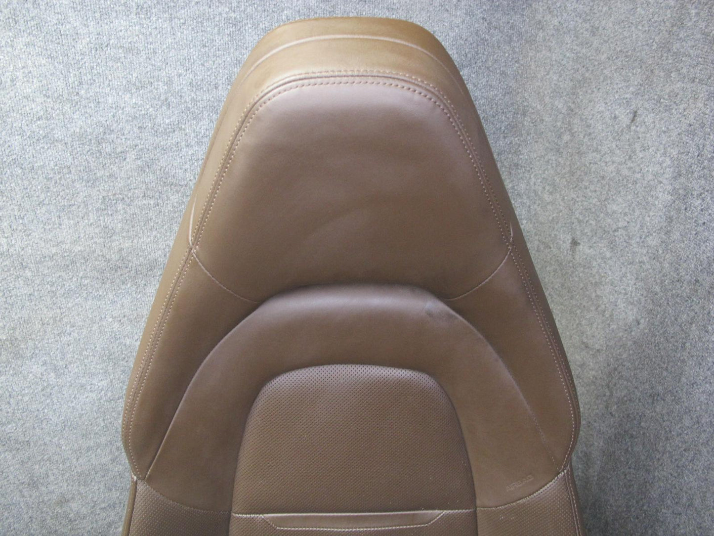 17-23 Porsche Panamera 971 Front & Rear Leather Comfort Seat Set Saddle Brown