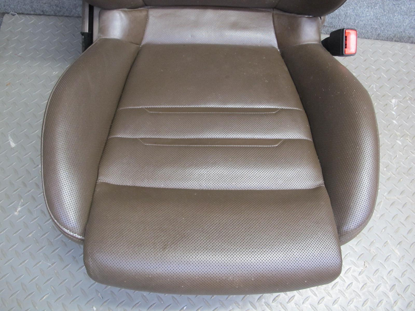 17-23 Porsche Panamera 971 Front & Rear Leather Comfort Seat Set Saddle Brown
