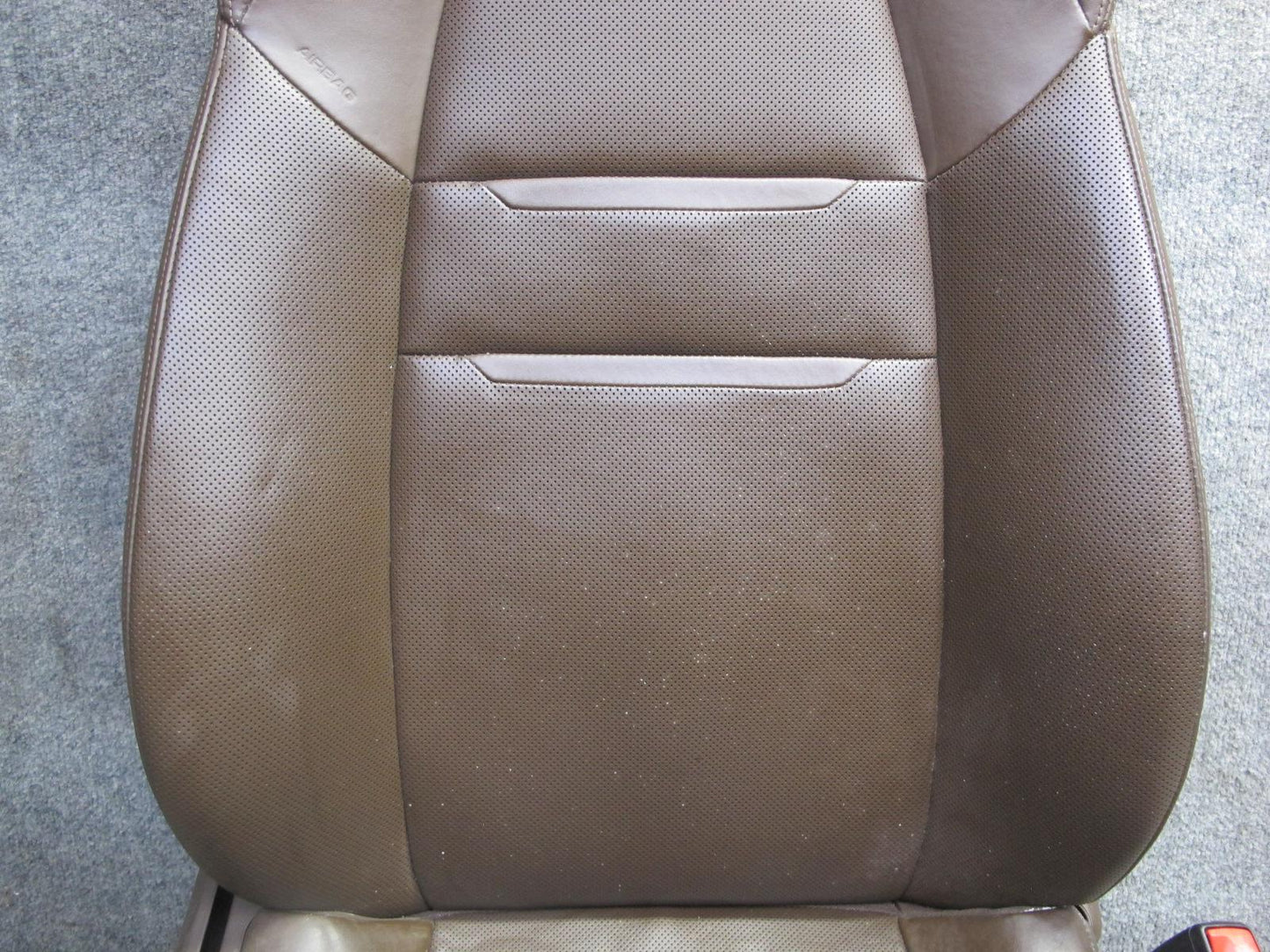 17-23 Porsche Panamera 971 Front & Rear Leather Comfort Seat Set Saddle Brown