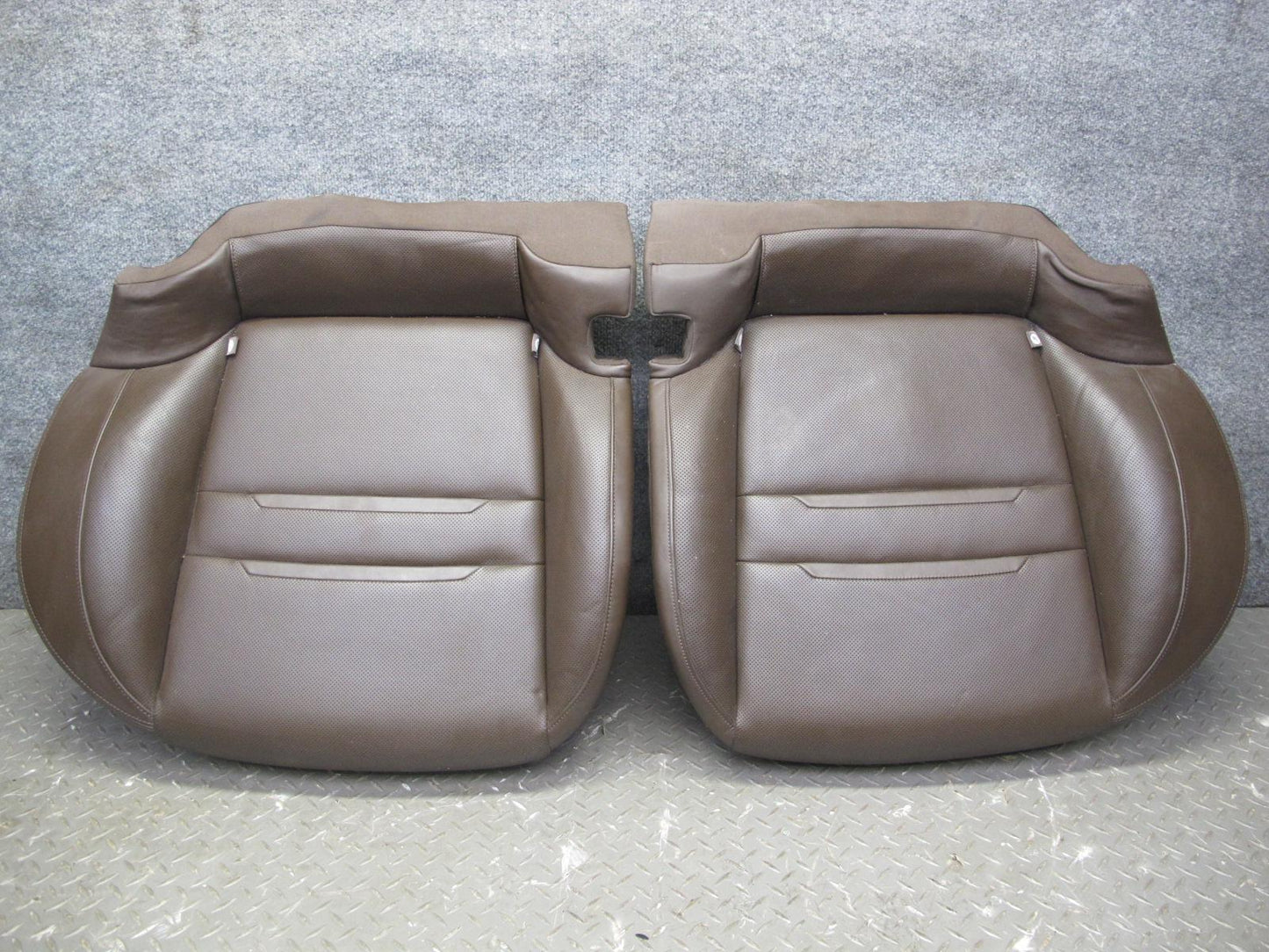 17-23 Porsche Panamera 971 Front & Rear Leather Comfort Seat Set Saddle Brown