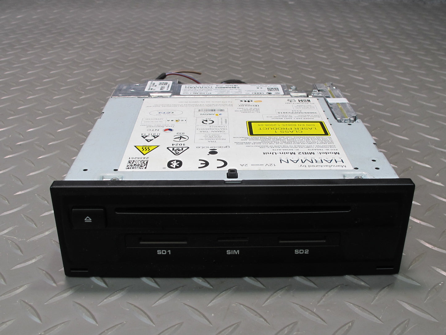 17-18 Porsche Panamera 971 Radio CD Player Receiver Computer Head Unit