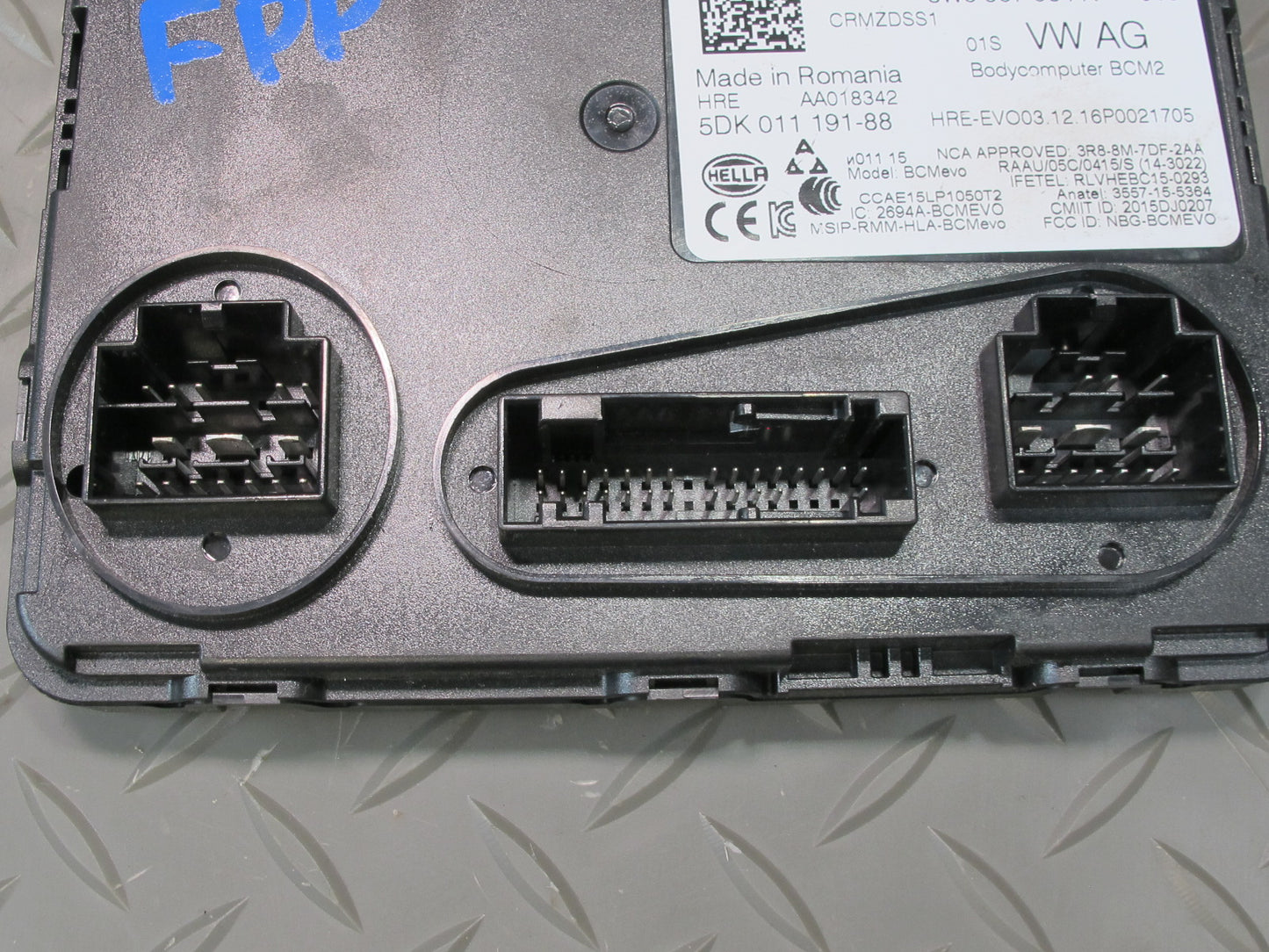 17-23 Porsche Panamera 971 Rear Body Control Module Unit BCM BCU 971907064CK