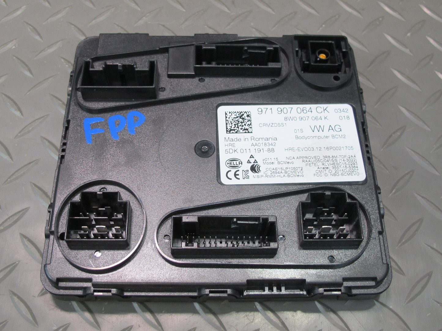 17-23 Porsche Panamera 971 Rear Body Control Module Unit BCM BCU 971907064CK