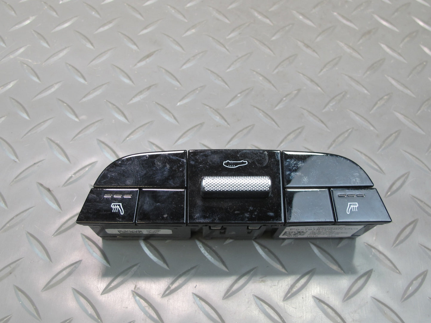 17-23 Porsche Panamera 971 Rear Center Console Sun Shade Heated Seat Switch