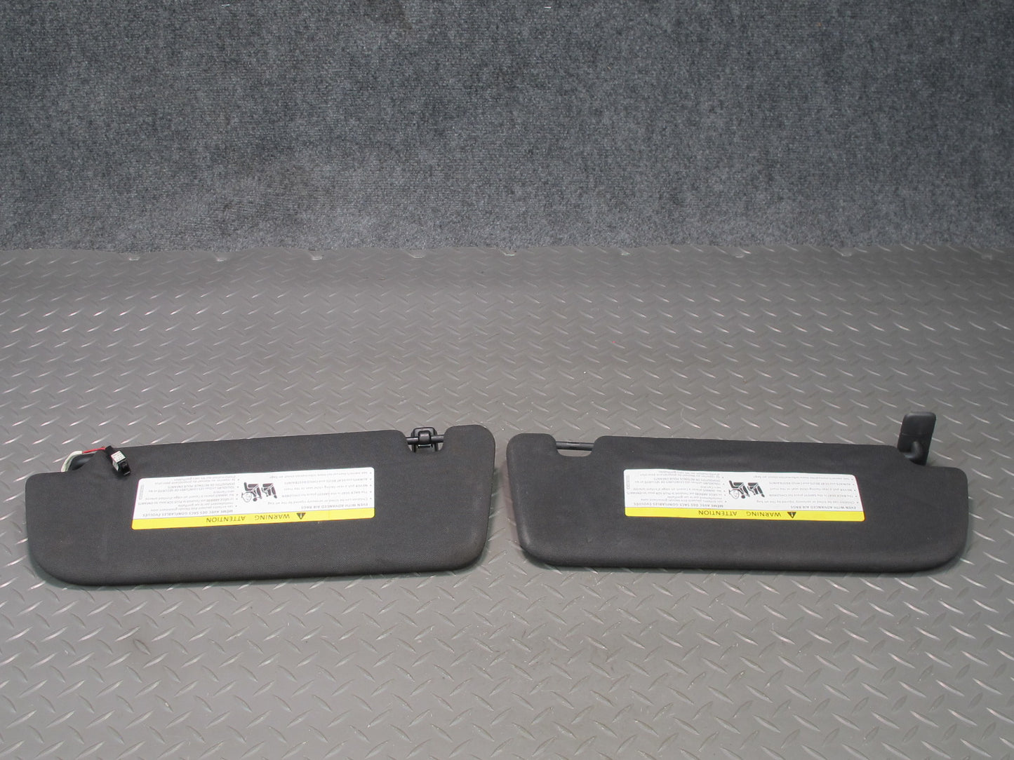 17-23 Porsche Panamera 971 Front Left & Right Sun Visor Set of 2