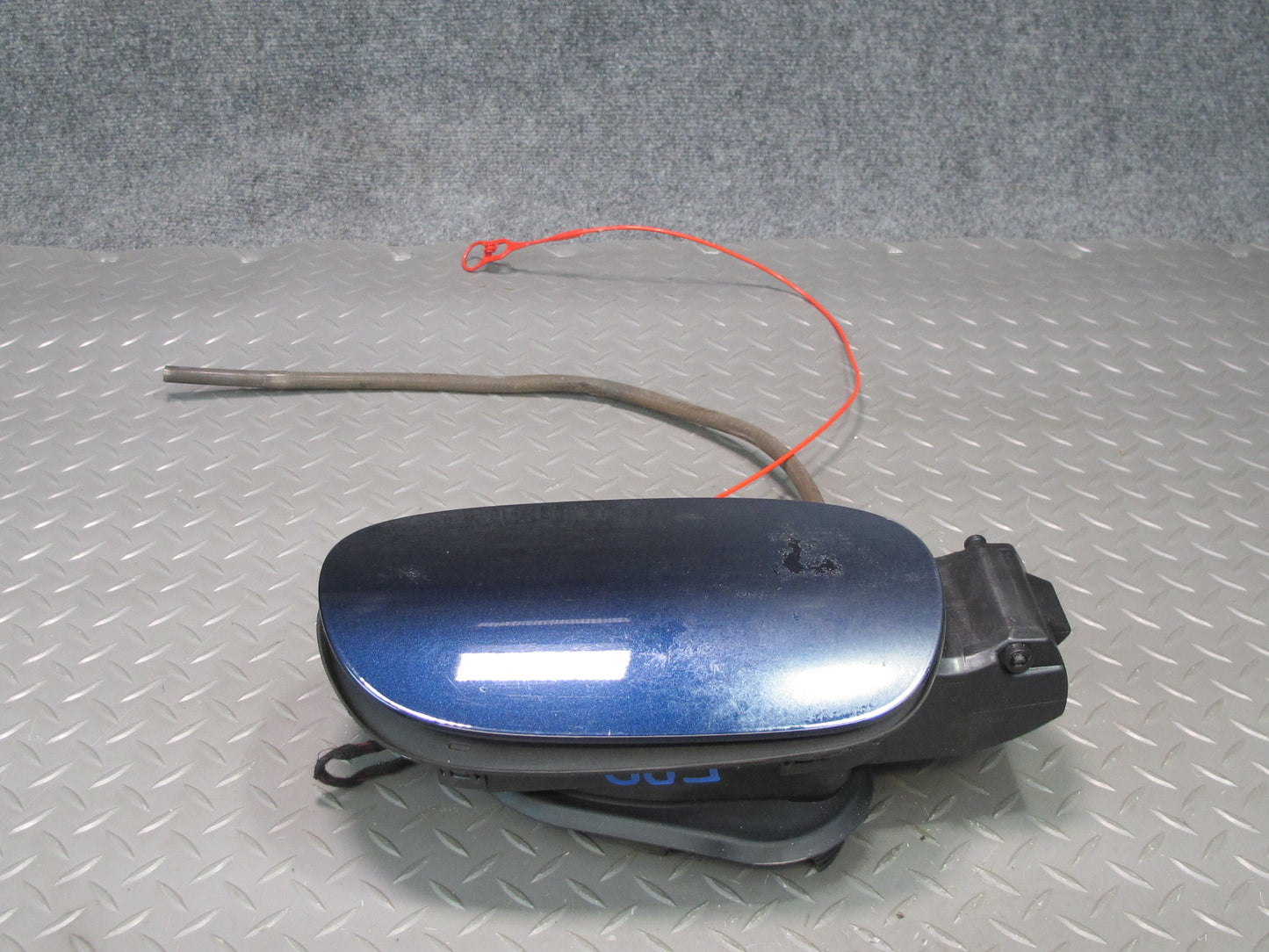 17-23 Porsche Panamera 971 Fuel Tank Filler Door Lid Cover w Hinge & Actuator