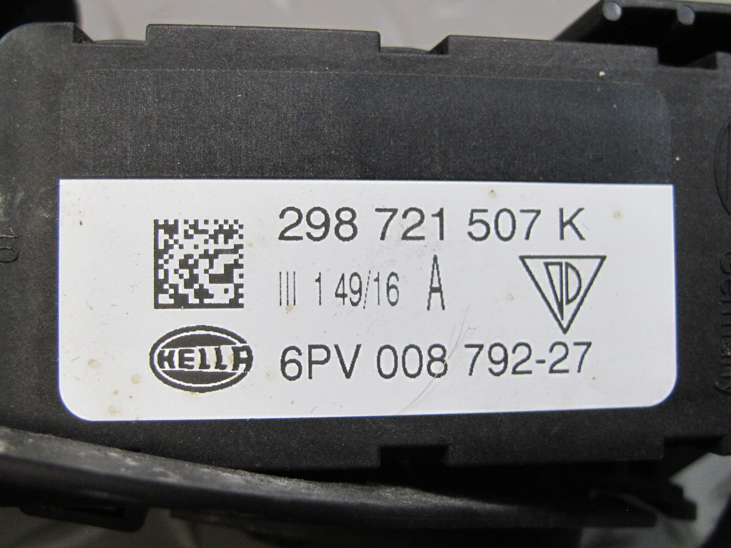 17-23 Porsche Panamera 971 Gas Acceleration Pedal 298721507K