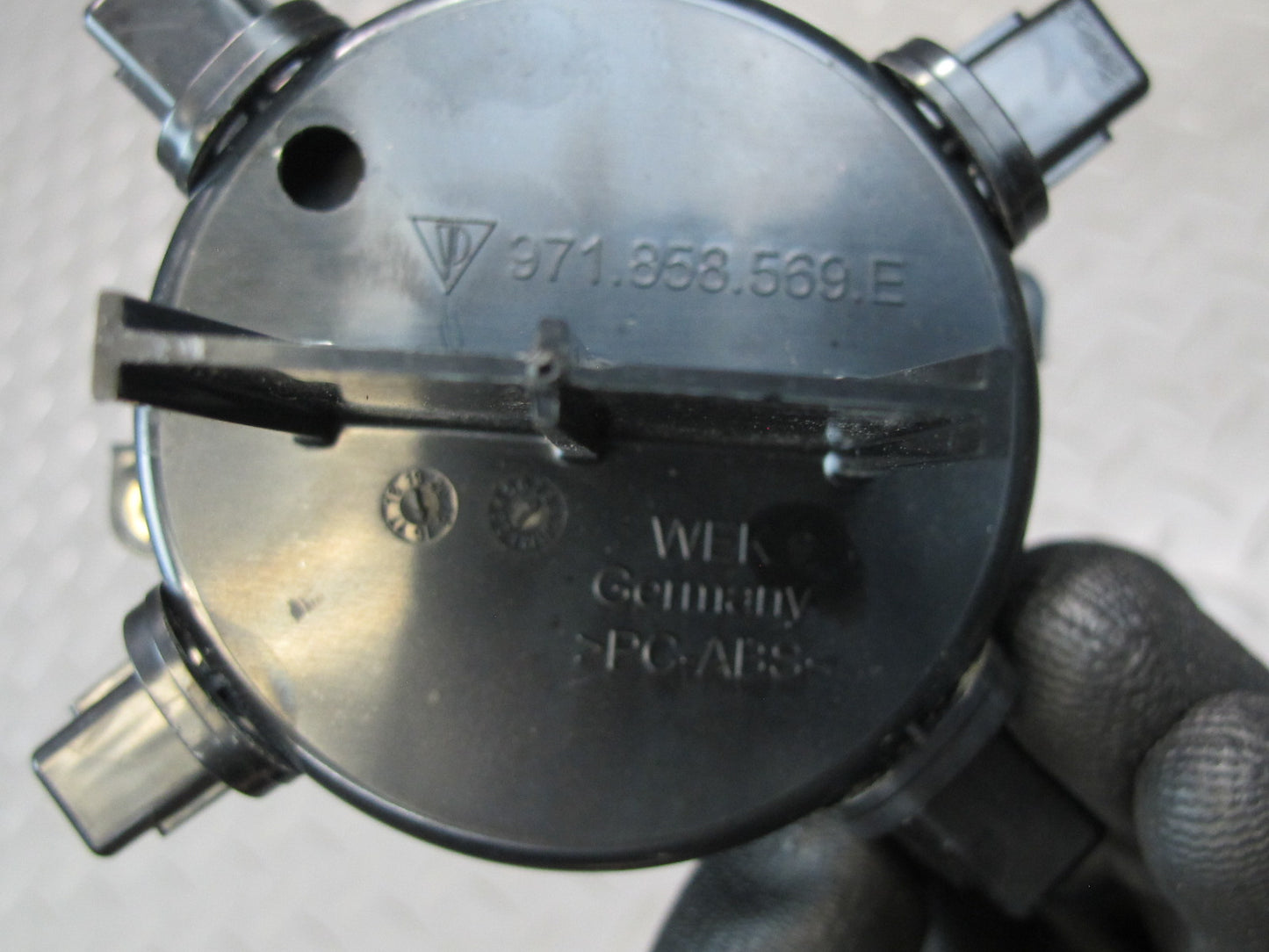 17-18 Porsche Panamera 971 Rear Left & Right Center Console CUP Holder Set of 2