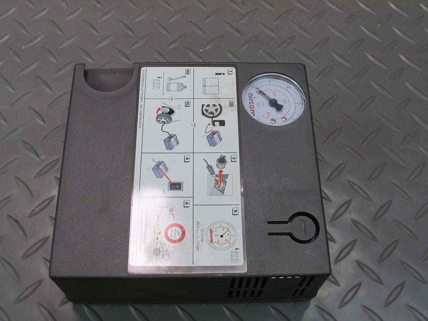 17-23 Porsche Panamera 971 Tire Wheel Air Inflator Compressor Tool KIT Set