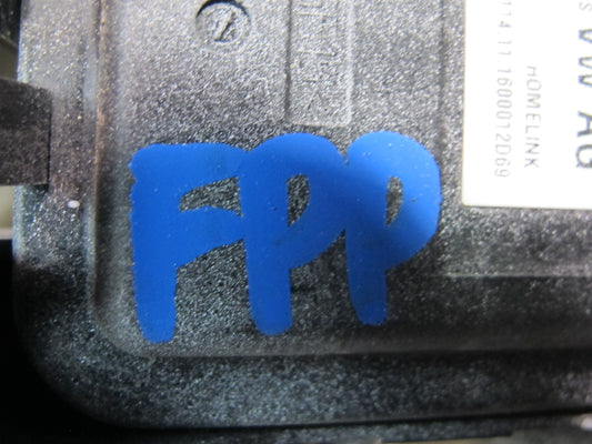 17-23 Porsche Panamera 971 Garage Door Opener Homelink Control Module OEM