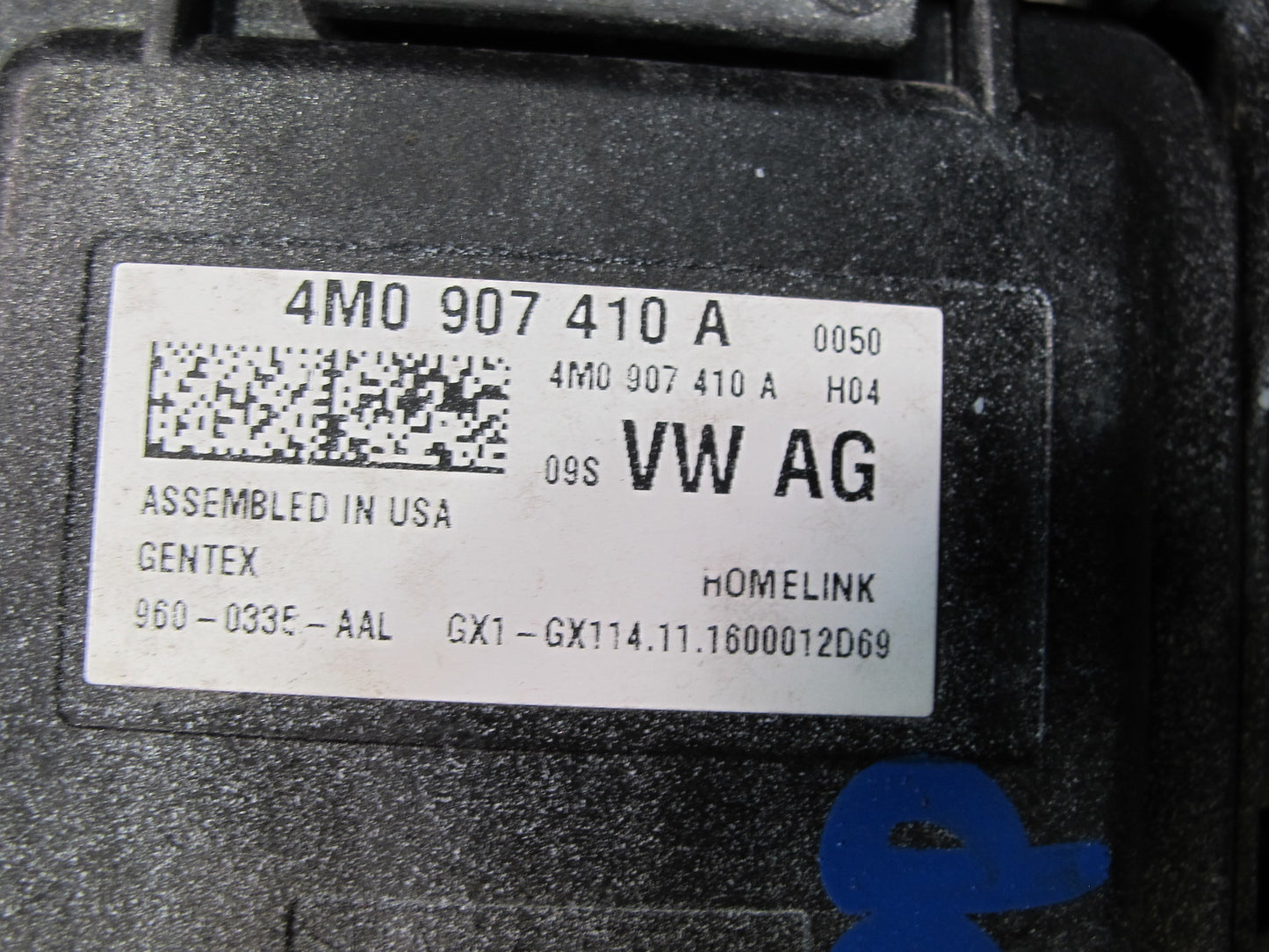 17-23 Porsche Panamera 971 Garage Door Opener Homelink Control Module OEM