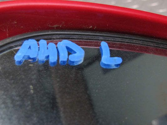 93-97 Honda DEL SOL S EH6 Left Driver Door Exterior Manual Mirror Milano RED OEM