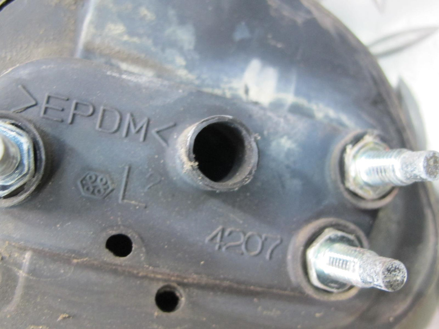 93-97 Honda DEL SOL S EH6 Left Driver Door Exterior Manual Mirror Milano RED OEM