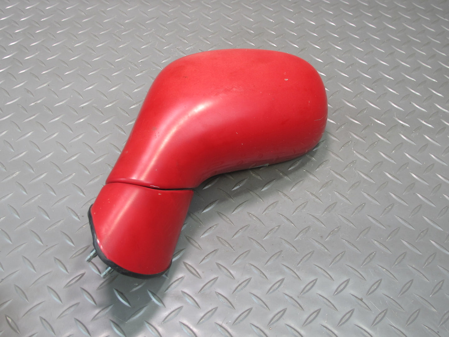 93-97 Honda DEL SOL S EH6 Left Driver Door Exterior Manual Mirror Milano RED OEM