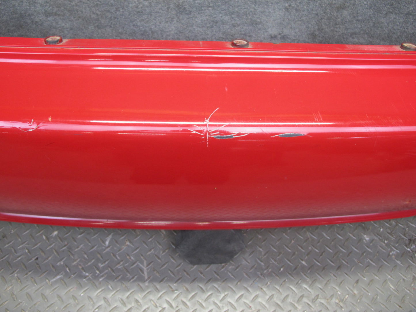 93-97 Honda DEL SOL EH6 Rear Bumper Cover Panel Milano RED OEM