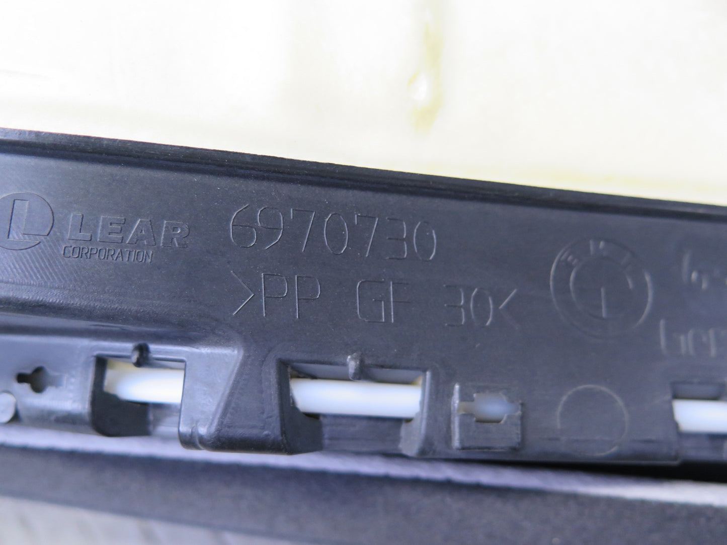 08-13 BMW E92 M3 Coupe Rear Right Seat Lower Leather Cushion RED OEM