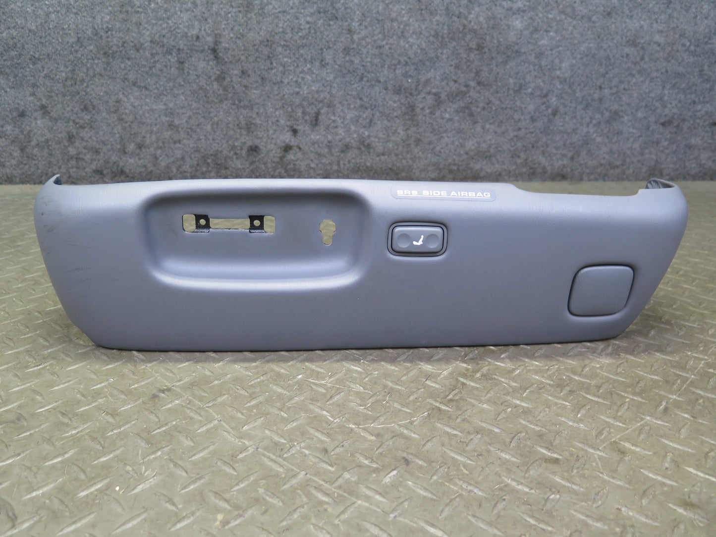 98-00 Lexus UCF20L LS400 Front Left Seat Adjust Trim Cover Panel Set Gray OEM