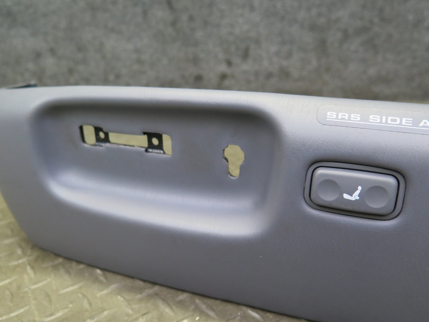 98-00 Lexus UCF20L LS400 Front Left Seat Adjust Trim Cover Panel Set Gray OEM